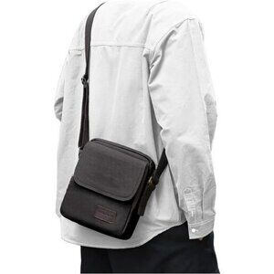 Mens Canvas Crossbody Messenger Bag Small Shoulder Satchel Travel Side Purse